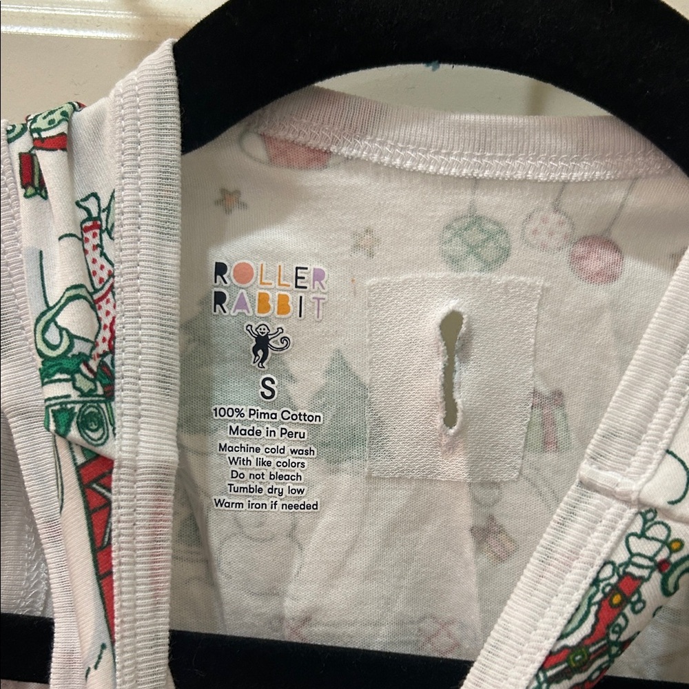 Roller Rabbit Festive Dog Tank Top - White and Green - Picture 2 of 2